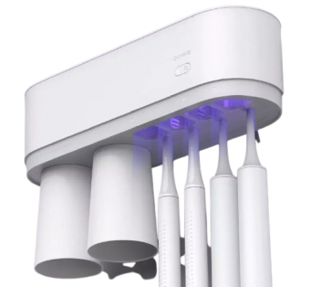 Xiaomi Full Grid Smart Sterilization Xiaomi Toothbrush Cup Holder UV Sterilizer Wall-mounted